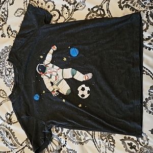 Soccer Astronaut Graphic Tee